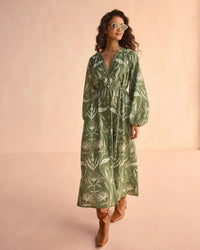 Omika Mila Midi - Luciana Artichoke-Hand In Pocket