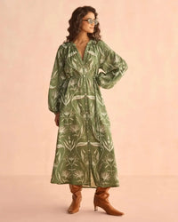 Omika Mila Midi - Luciana Artichoke-Hand In Pocket