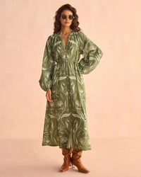 Omika Mila Midi - Luciana Artichoke-Hand In Pocket