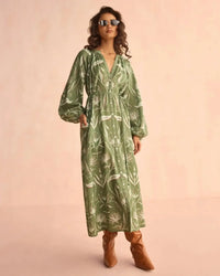 Omika Mila Midi - Luciana Artichoke-Hand In Pocket