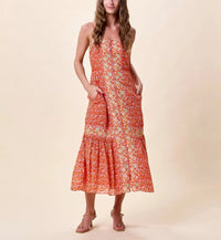 Cleobella Mirlani Midi Dress-Hand In Pocket