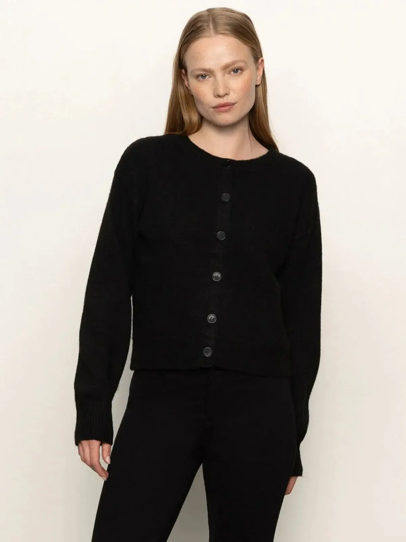 Sanctuary Must-Have Cardi - Black-Hand In Pocket