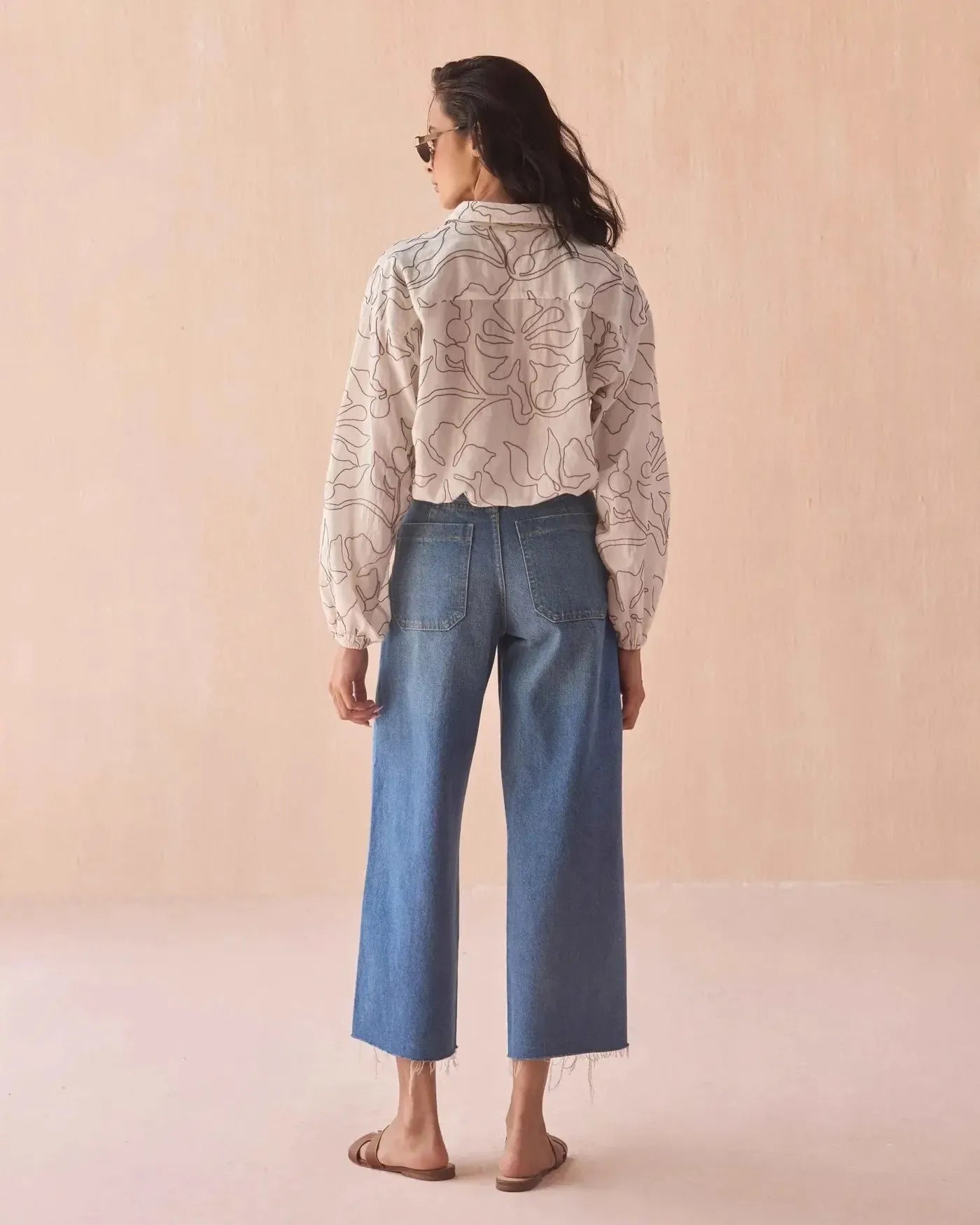 Omika Nero Blouse - UMA Coconut-Hand In Pocket