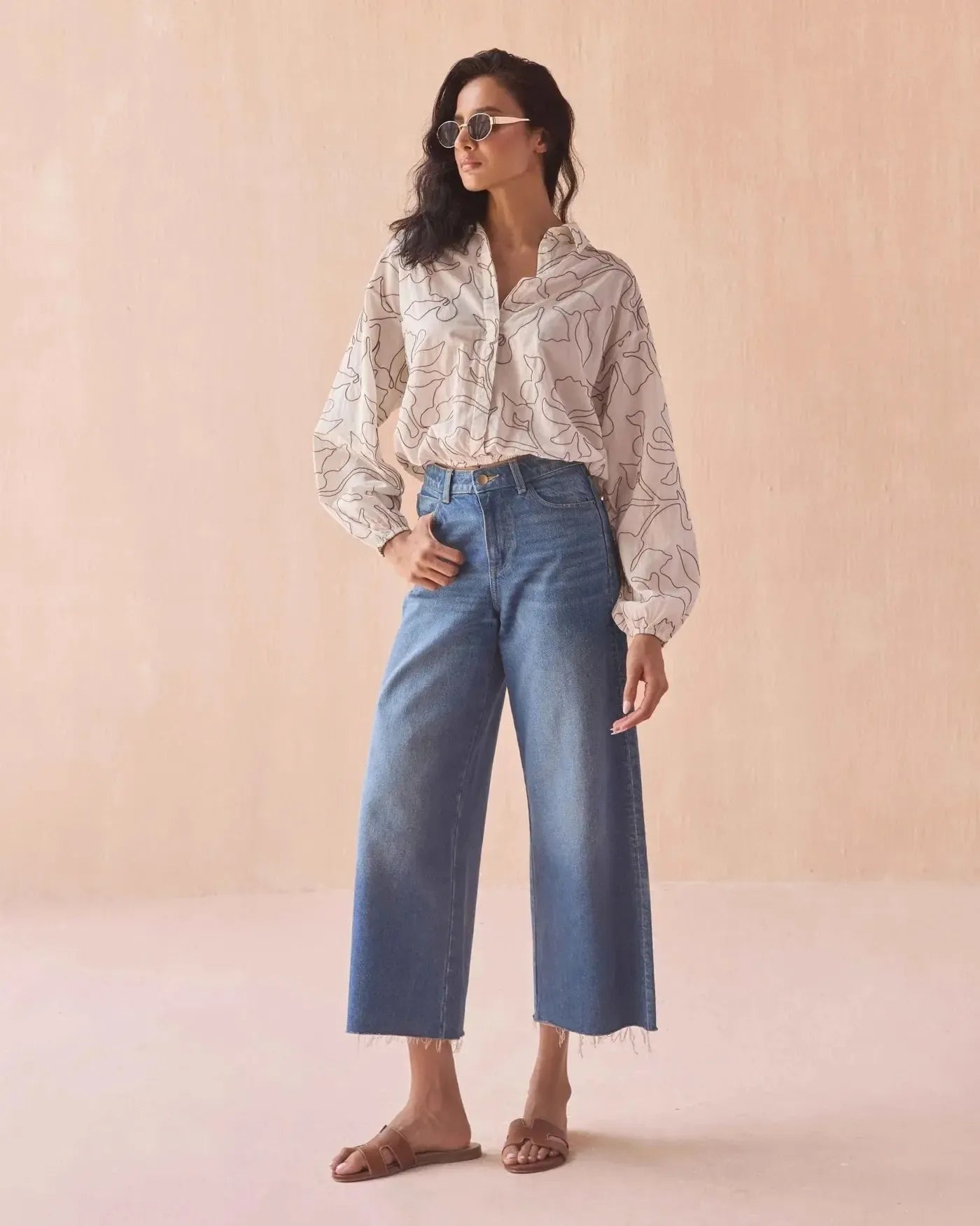 Omika Nero Blouse - UMA Coconut-Hand In Pocket