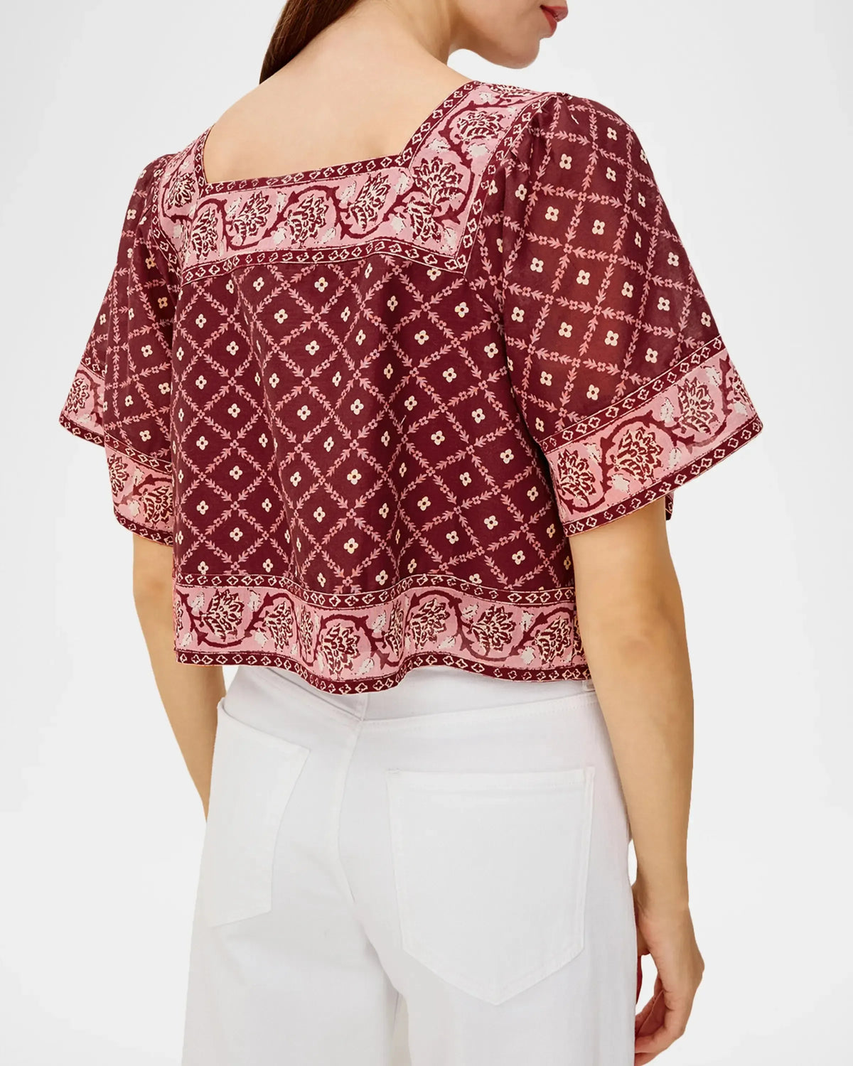 Rails Ellen Top - Flower Chain-Hand In Pocket