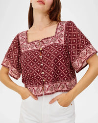 Rails Ellen Top - Flower Chain-Hand In Pocket