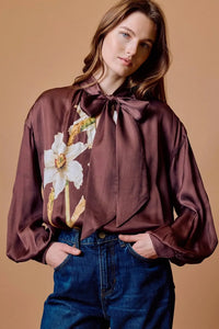 Cleobella Olivia Top - Lueur Print-Hand In Pocket