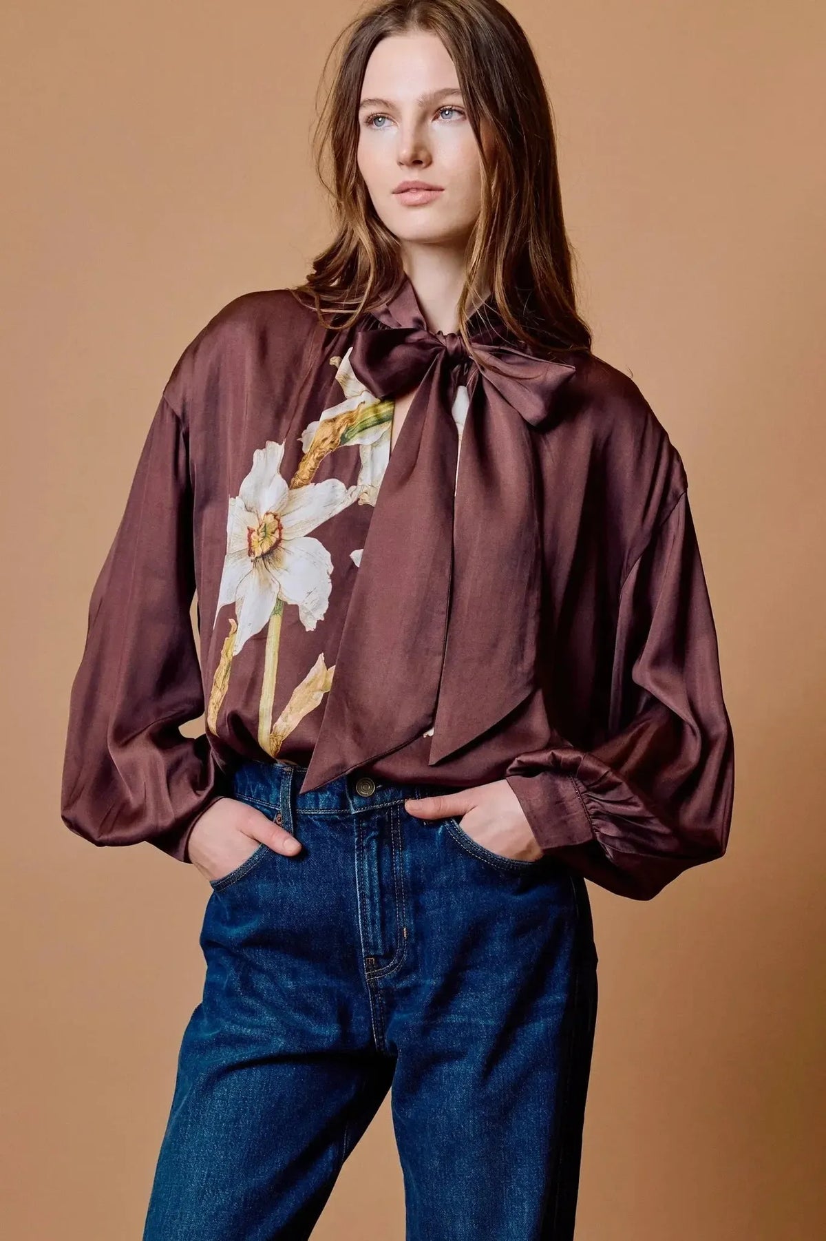 Cleobella Olivia Top - Lueur Print-Hand In Pocket