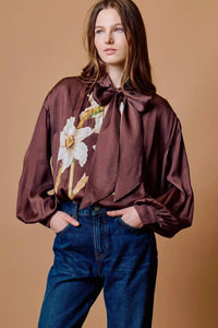 Cleobella Olivia Top - Lueur Print-Hand In Pocket