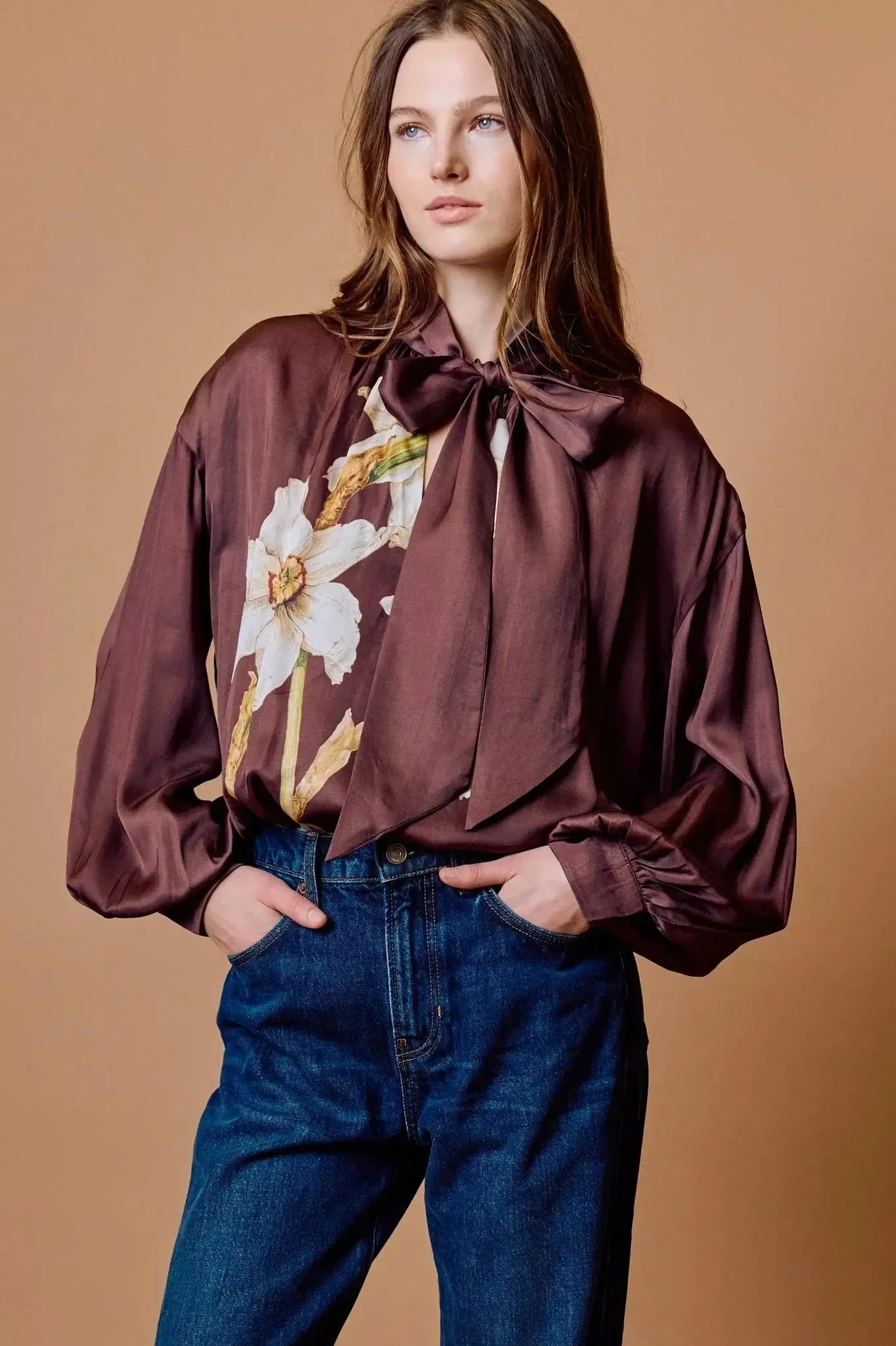 Cleobella Olivia Top - Lueur Print-Hand In Pocket