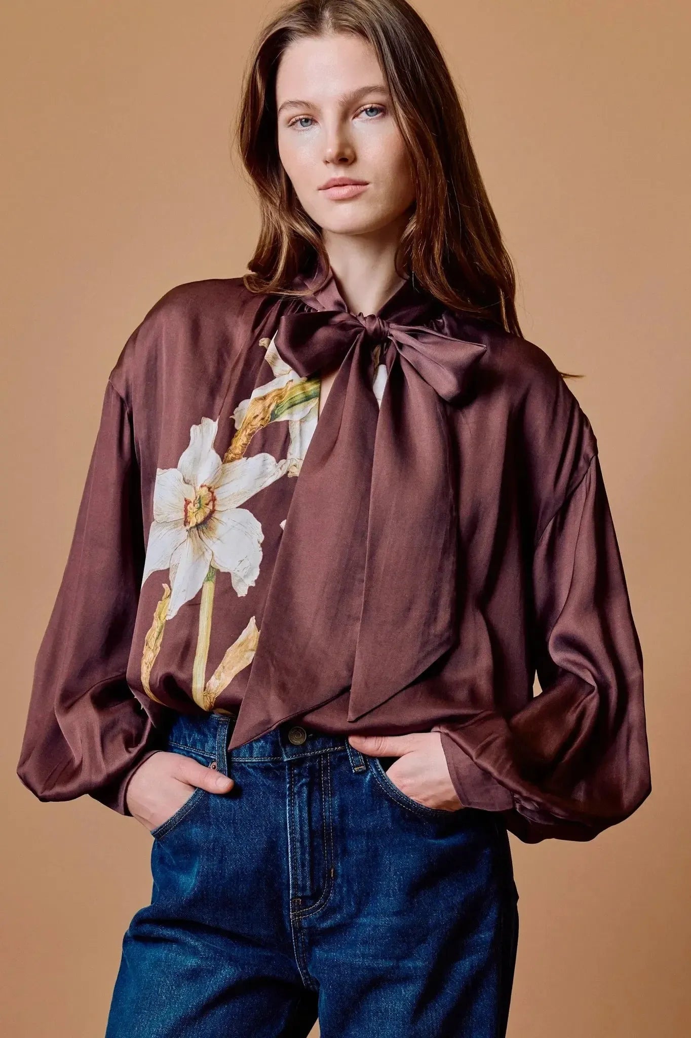 Cleobella Olivia Top - Lueur Print-Hand In Pocket