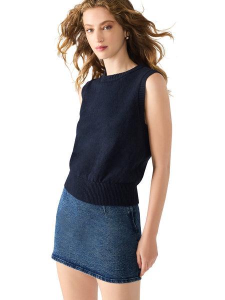 Steve Madden Jeane Sweater Vest - Multi-Hand In Pocket