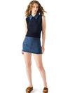 Steve Madden Jeane Sweater Vest - Multi-Hand In Pocket