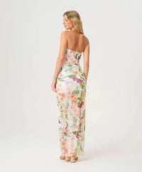 PQ Swim Sofia Tube Dress- Paradise Bloom-Hand In Pocket