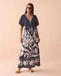 Omika Pia Caftan - Adelaide-Hand In Pocket