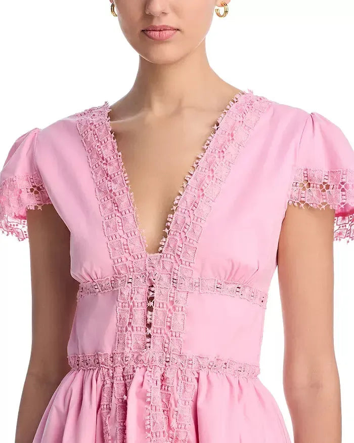Peixoto Piper Mini Dress in Pink - Size L Peixoto Piper Mini Dress in Pink - Size L