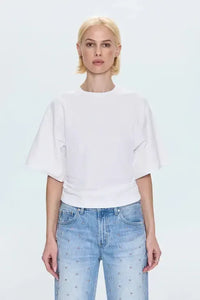 Pistola Veronica Tee - Le Blanc-Hand In Pocket