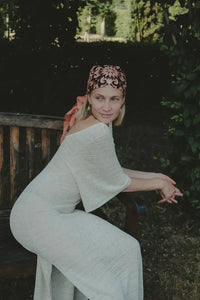 Bandana Scarf- Sea Pink