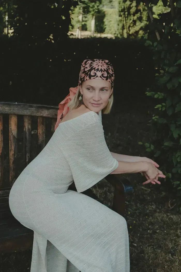 Bandana Scarf- Sea Pink