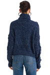 Allison Daphne Sweater- Midnight Space Dye-Hand In Pocket