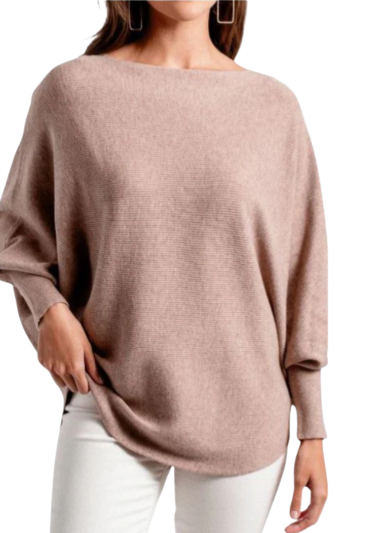 Kerisma RYU Top- Mocha Mouse-Hand In Pocket