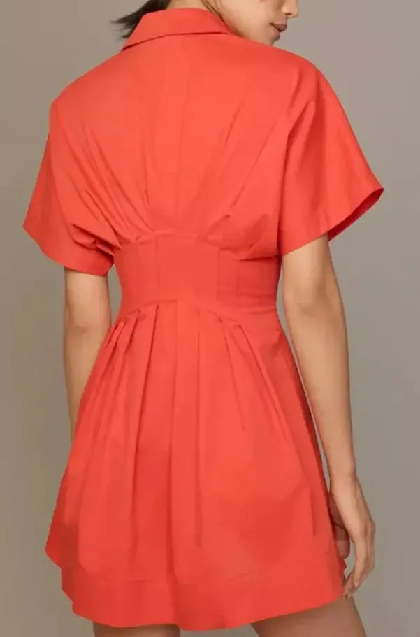 Exquise Shirtdress - Red-Hand In Pocket