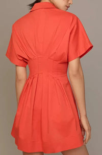 Exquise Shirtdress - Red
