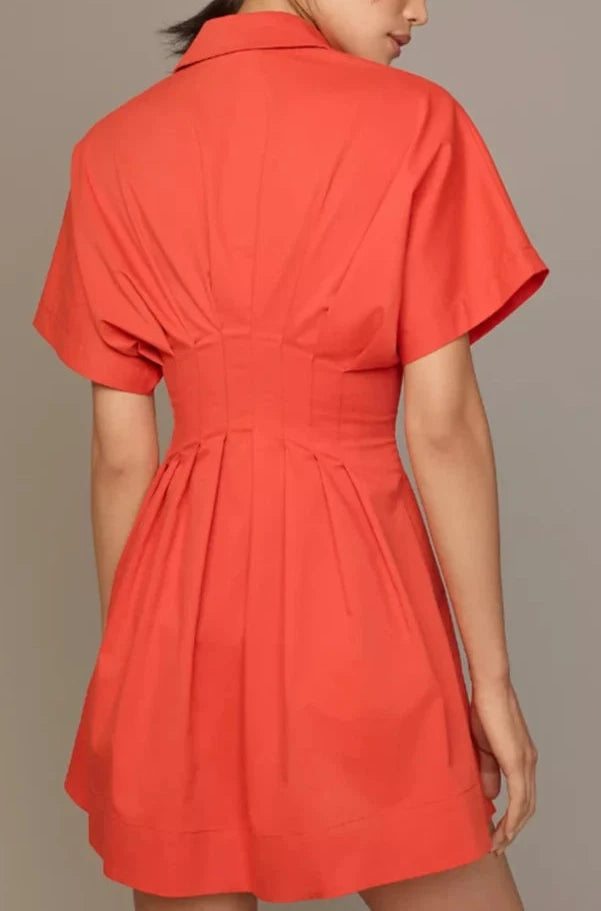 Exquise Shirtdress - Red