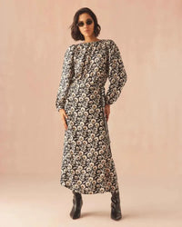 Omika Sammi Skirt - Fiona Porcini-Hand In Pocket