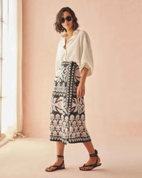 Omika Sammi Midi Skirt - Nikita-Hand In Pocket