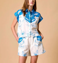 Cleobella Sebastian Short- Celestia-Hand In Pocket