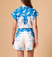 Cleobella Sebastian Short- Celestia-Hand In Pocket