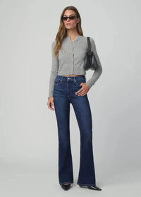 Joe's Jeans The Molly High Rise Flare - Witty-Hand In Pocket