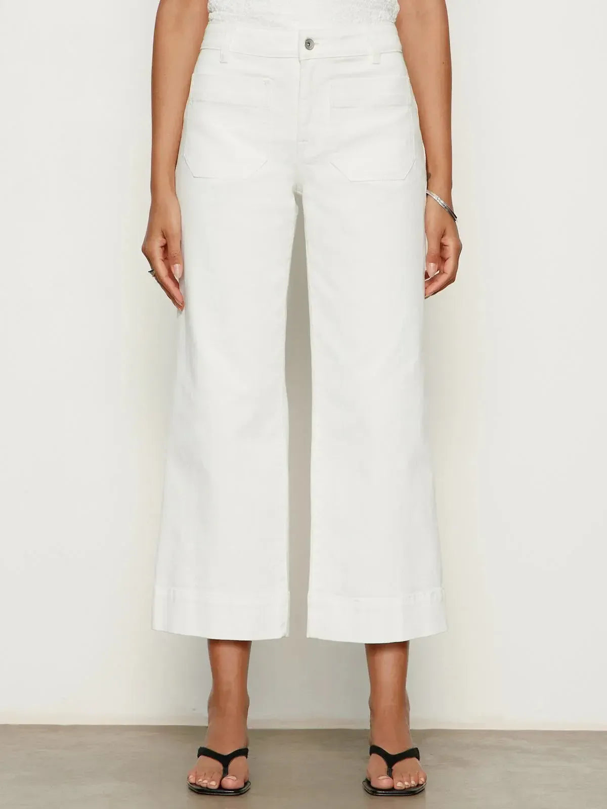 Sanctuary The Marine - Bleached White-Hand In Pocket