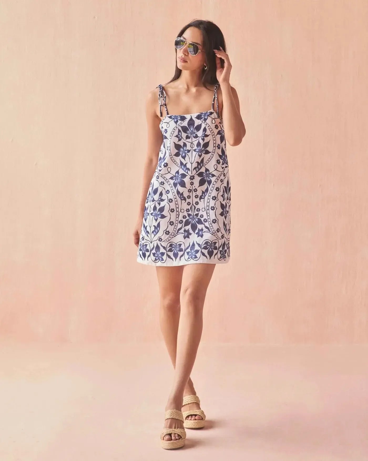 Omika Tillie Mini - Ceci Bluestone-Hand In Pocket