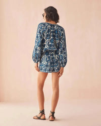 Omika Tiya Blouse - Tessa Santorini-Hand In Pocket