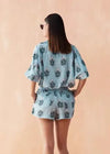 Omika Tola Blouse- Milo Lake-Hand In Pocket