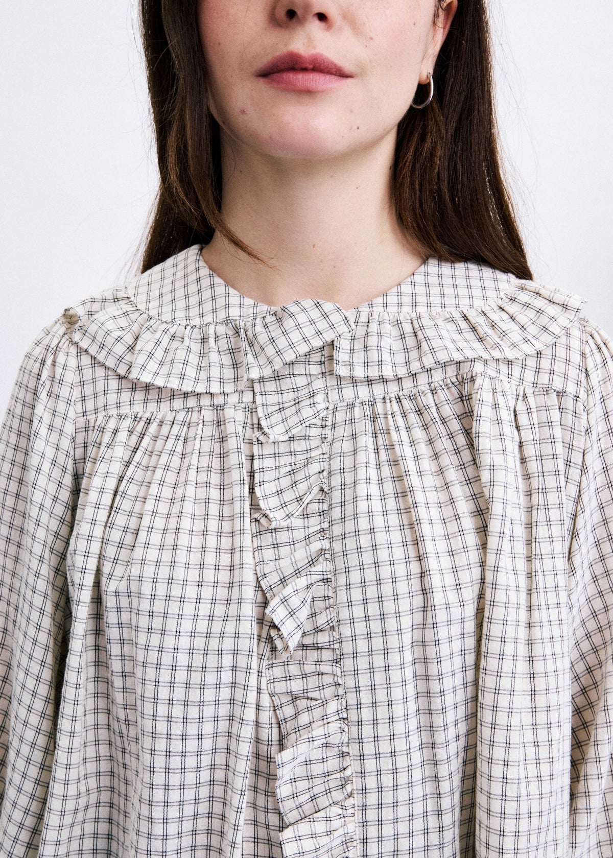 FRNCH Dorset Shirt - Blanc-Hand In Pocket