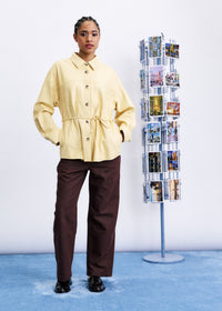 FRNCH Takayama Shirt - Beurre-Hand In Pocket
