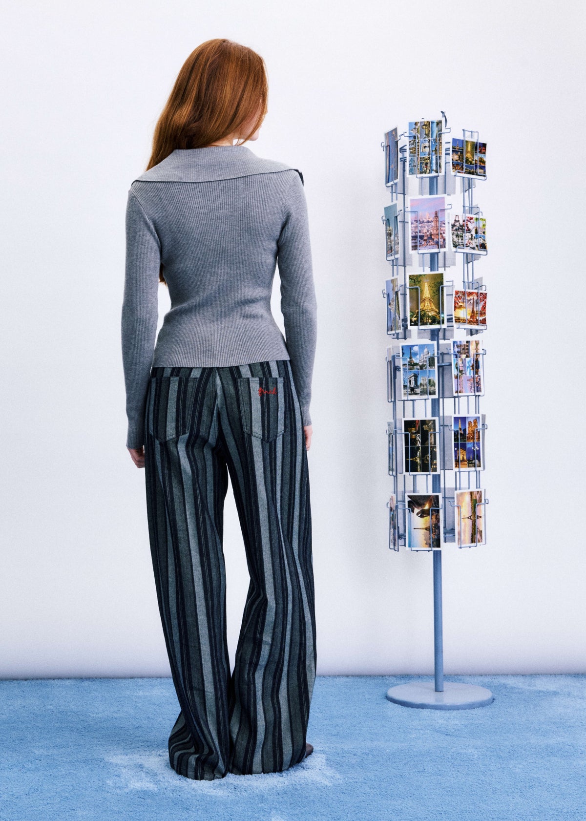 FRNCH Hayun Sweater - Gris-Hand In Pocket