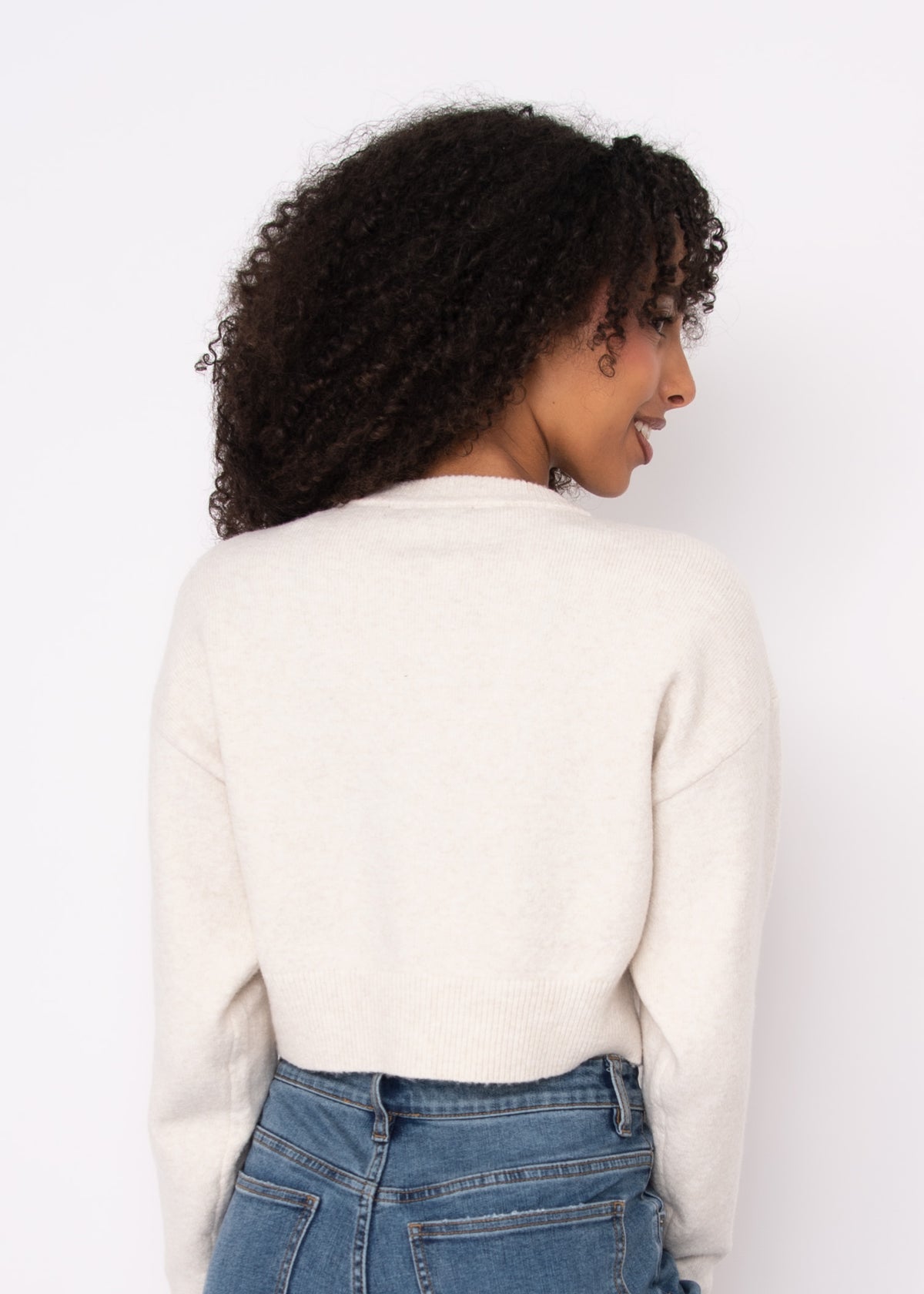 RD Style Neave Cardigan - Sea Pearl-Hand In Pocket