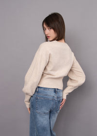 RD Style Formica Henley - Oatmeal-Hand In Pocket