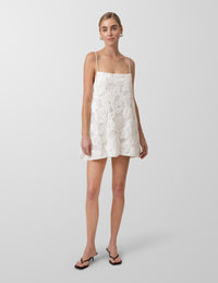 Line + Dot La Dolce Top - White-Hand In Pocket