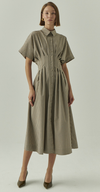Exquise Dream Dress - Cream/Mink-Hand In Pocket