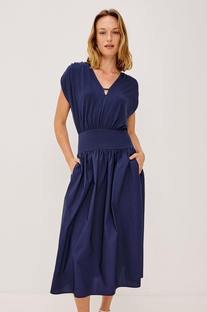 Rails Darla Midi Dress - Navy