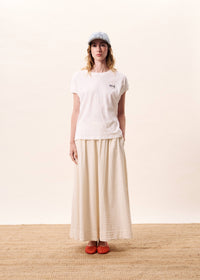 FRNCH Lindos T-Shirt - Blanc-Hand In Pocket