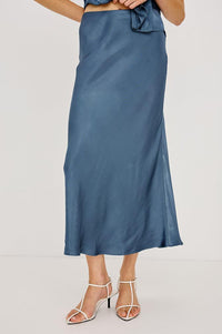 Rails Anya Skirt - Atlantic-Hand In Pocket