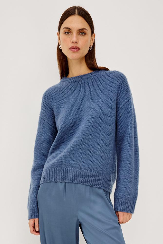 Rails Helly Sweater - Atlantic-Hand In Pocket