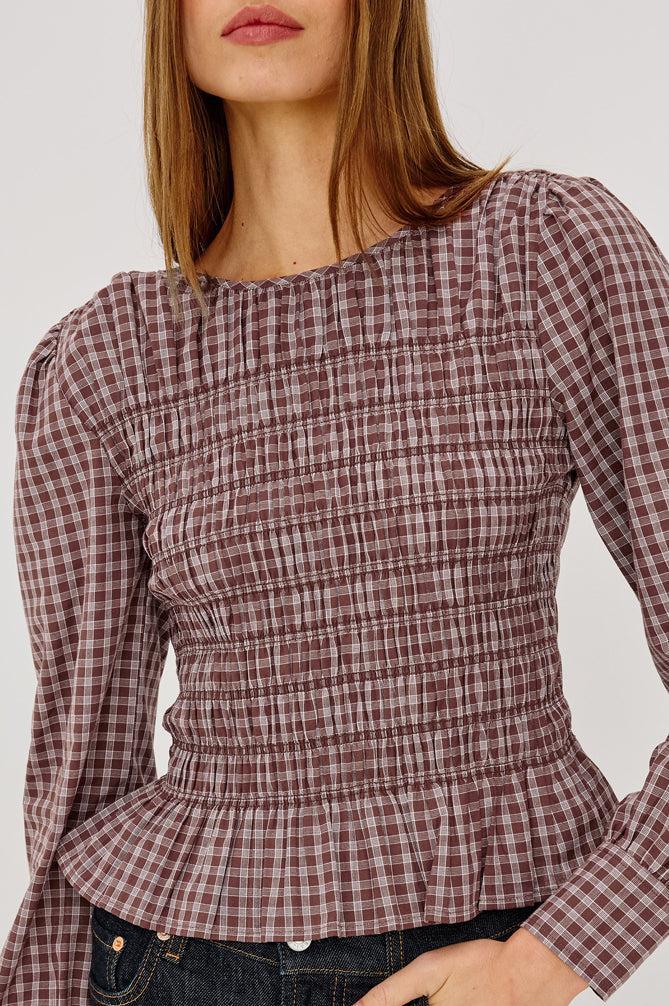 Rails Tabi Top - Rust Rose-Hand In Pocket