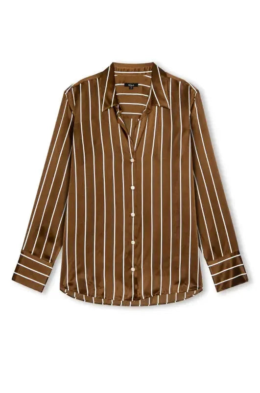 Rails Dorian Blouse - Ginger Stripe-Hand In Pocket